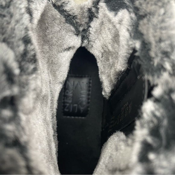 NATURALIZER NWOB Black Valene Heeled Waterproof Leather Boots 6.5 - Picture 6 of 8